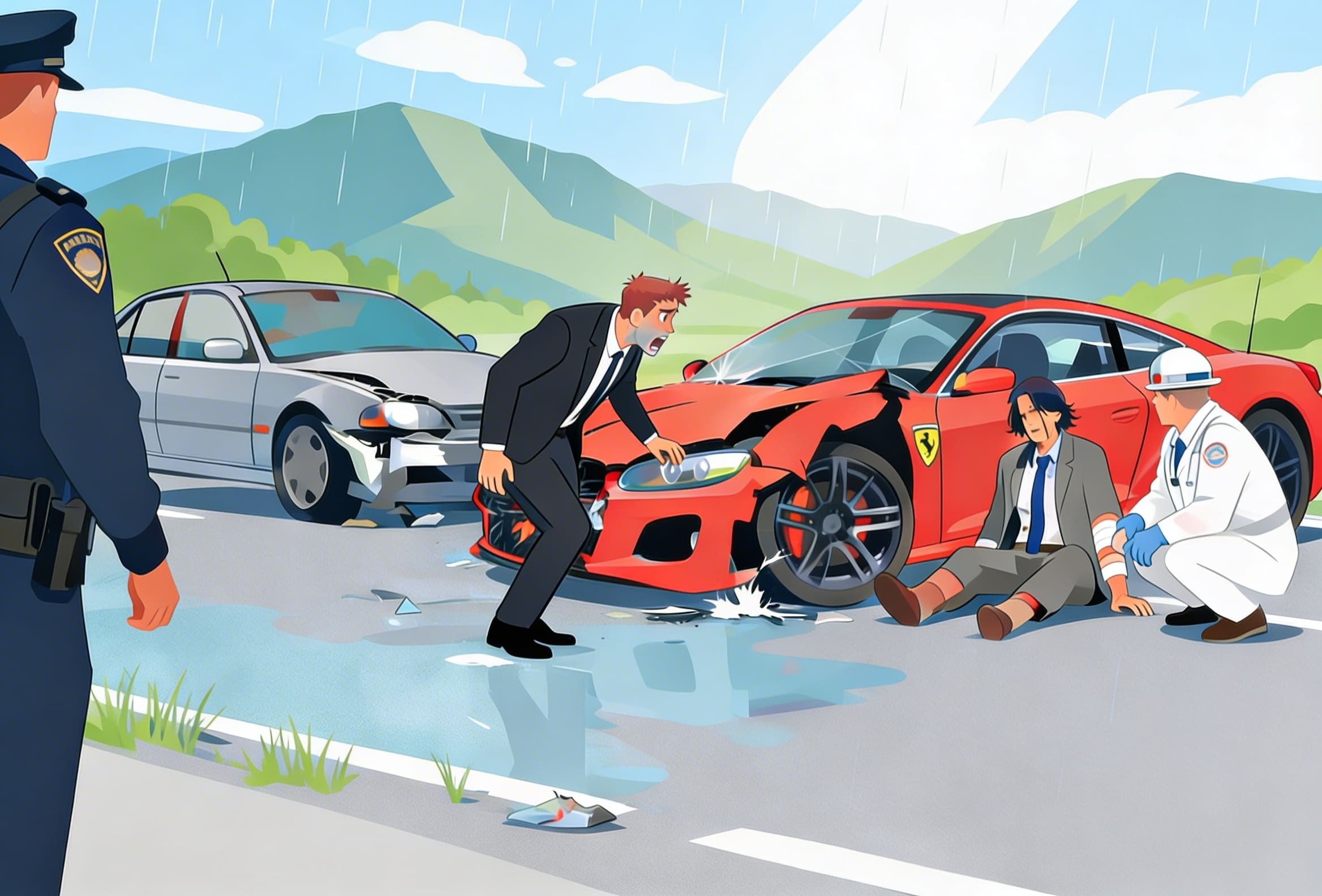 高額賠償，超越強制險與第三人責任險的額度